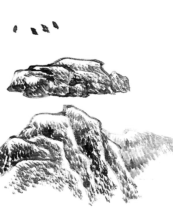 Peinture chinoise : technique doubancun