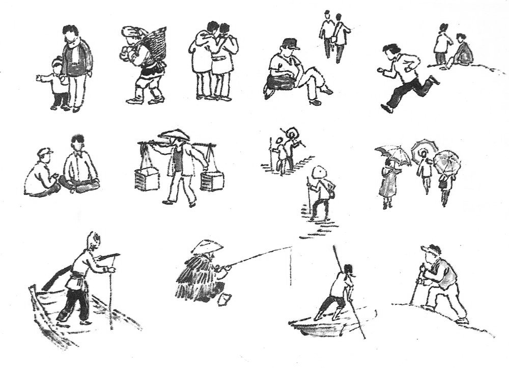 Peinture chinoise : les personnages