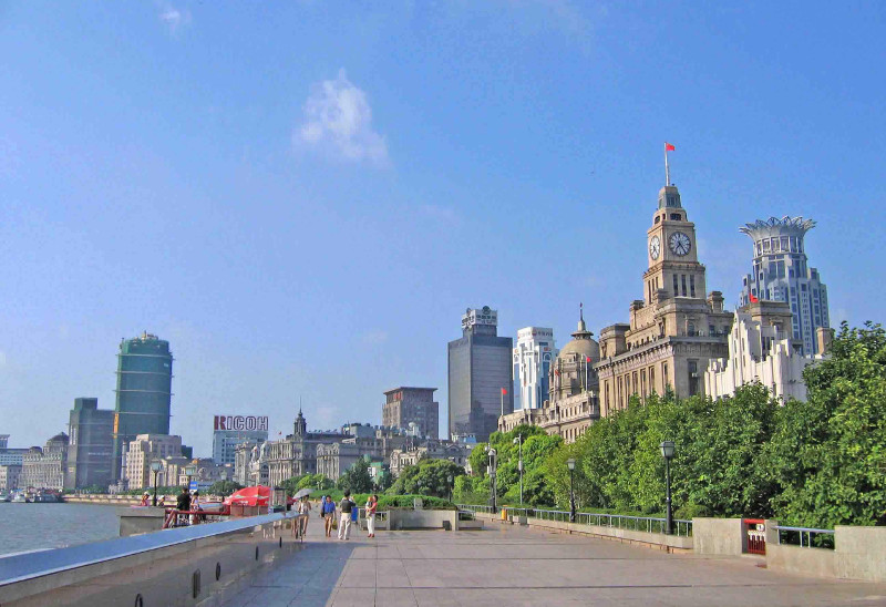 Le Bund de Shanghai