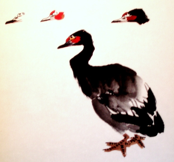 Le canard en peinture chinoise xieyi