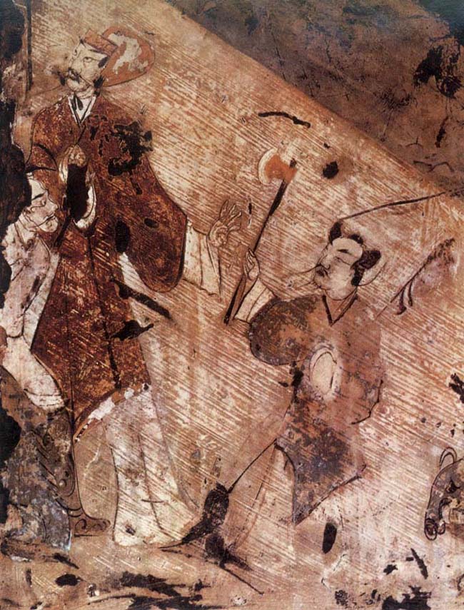  Combat avec les fauves à Shang Lin Yuan 