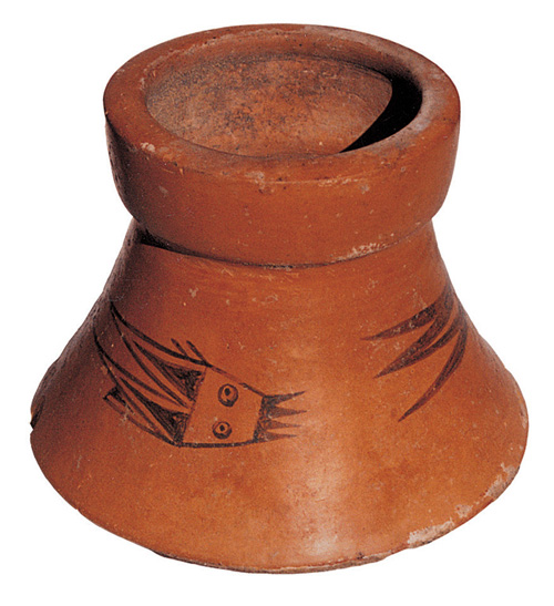 Vase en forme de tête humaine