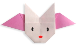Bat origami - menu image