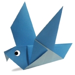Pigeon origami - menu