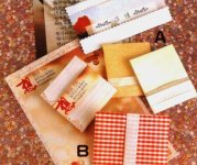 Origami d'enveloppe cadeau