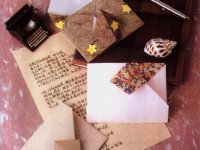 Origami d'enveloppe commerciale