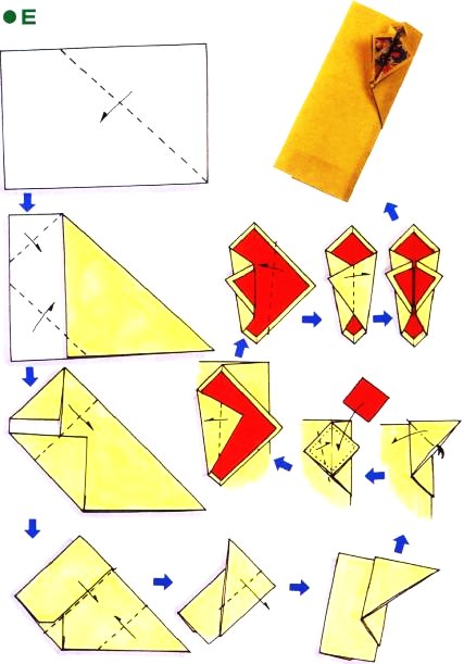 Origami d'enveloppe fête 3