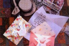 Origami d'enveloppe lapin