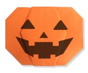 Pumpkin origami