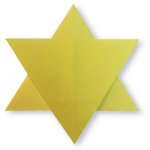 6-pointed star origami