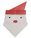 Father Christmas head origami