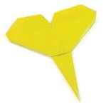 Origami de fleur de Ginkgo
