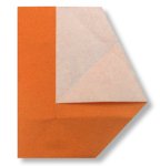 Origami de la lettre L pour I LOVE YOU