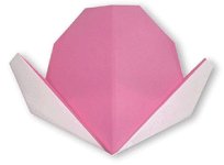 Origami de pêche - menu