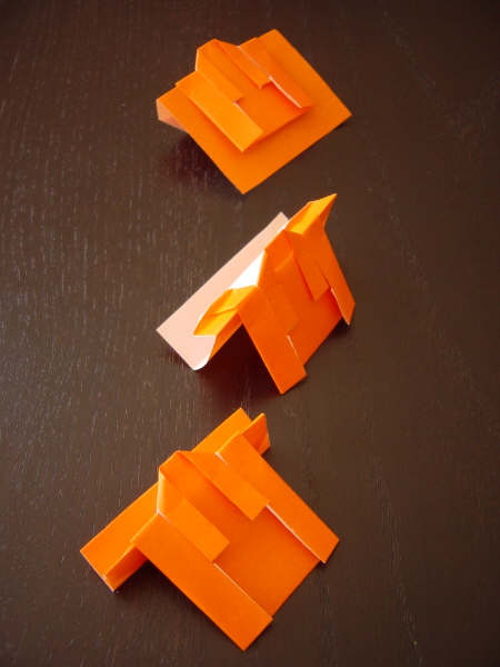 Pliage de serviette en forme japonaise 3