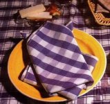 Pliage de serviette en forme de tortue