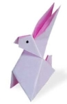 Origami de lapin - menu