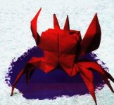 Zodiac cancer origami - menu