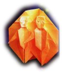 Zodiac Gemini origami
